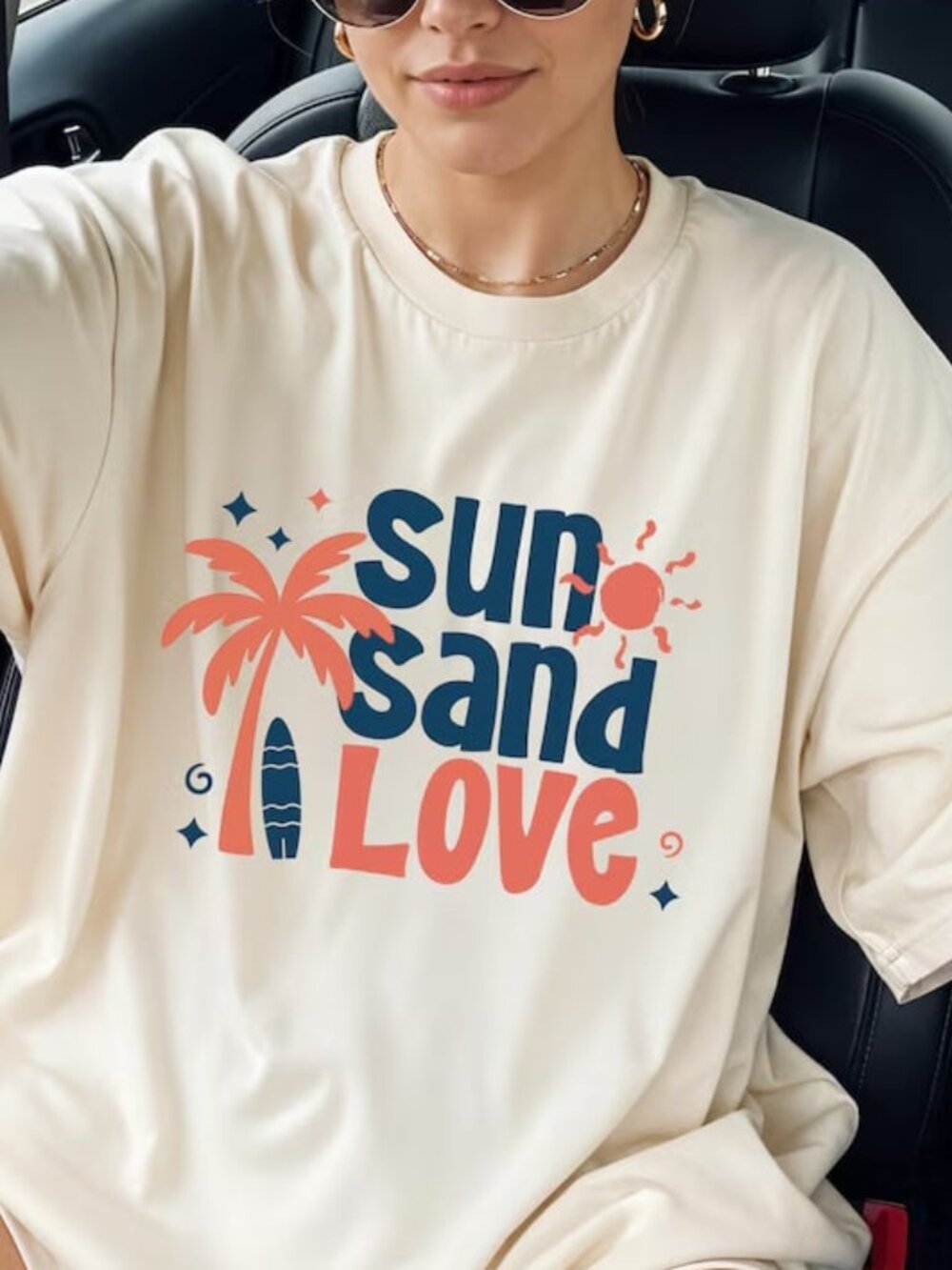 Sun Sand Love Shirt, Beach Tee, Summer Graphic Shirt